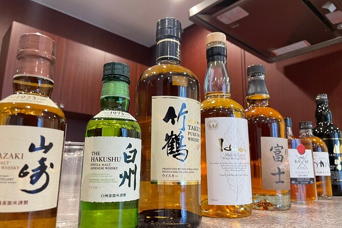 10 Japanese Whisky Tasting With Yamazaki, Hakushu and Taketsuru - Whisky Tasting Experience With Yamazaki