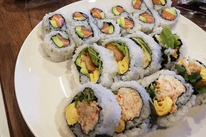 Colorful Japanese Sushi Roll - Types of Sushi Rolls
