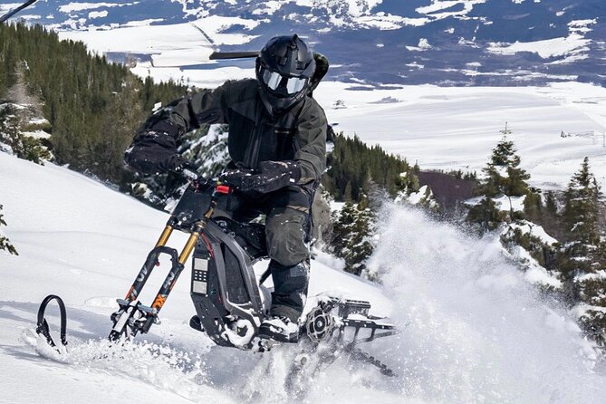 EV Snow Bike Riding Experience - Safety Guidelines