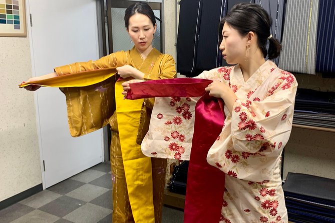 Exclusive Private Yukata Dressing Workshop - Booking Confirmation