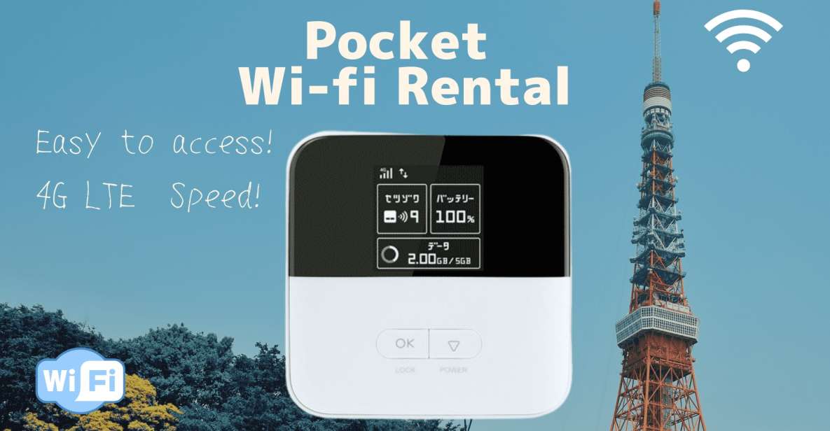 Japan: Unlimited Pocket Wi-Fi Router Rental - Hotel Delivery - Activity Details