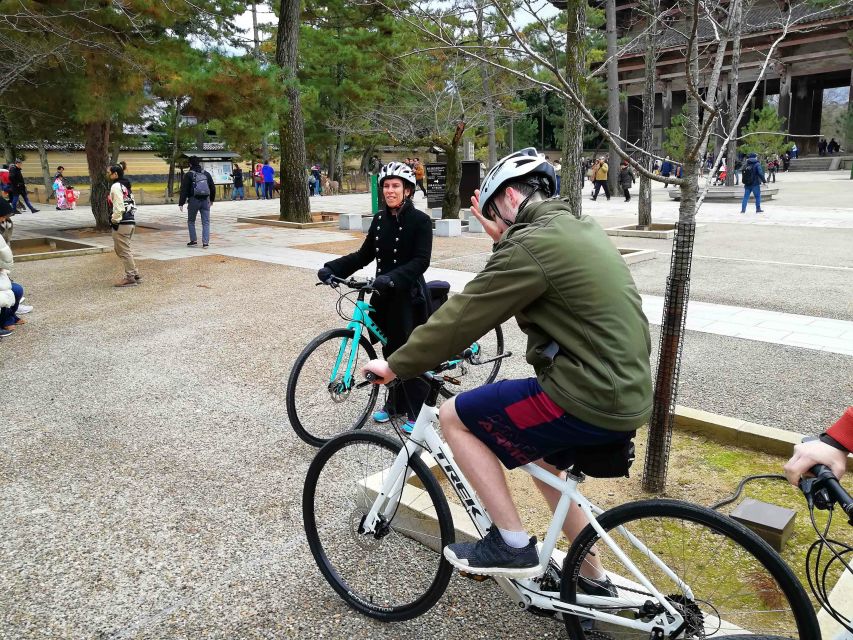 Nara: Nara Park Private Family Bike Tour With Lunch - Booking and Cancellation Information