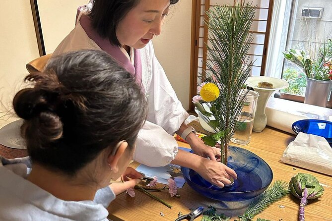 Private Ikenobo Ikebana Class at Local Teachers Home - Introduction to Ikenobo Ikebana