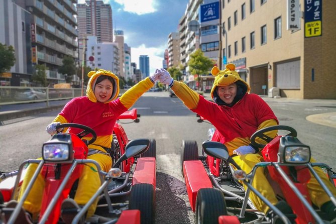 Street Osaka Gokart Tour With Funny Costume Rental - Tour Highlights