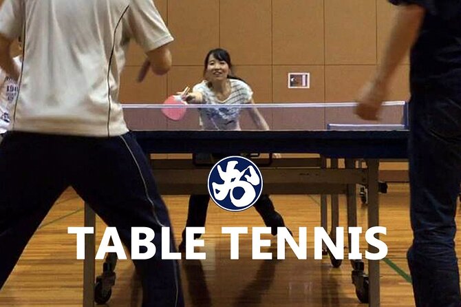 Table Tennis in Osaka With Local Players! - Overview and Logistics