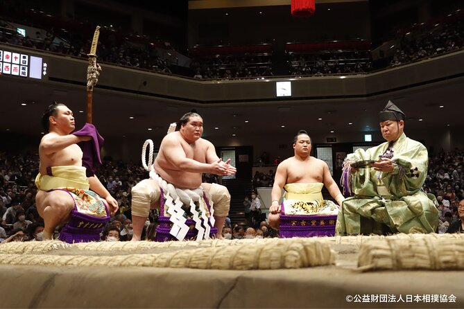 Tokyo Grand Sumo Tournament Viewing and Sushi Making Experience - Tour Details and Seating Information