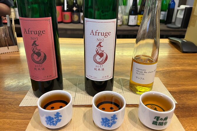 Tokyo Sake Experience, for Couple or Group