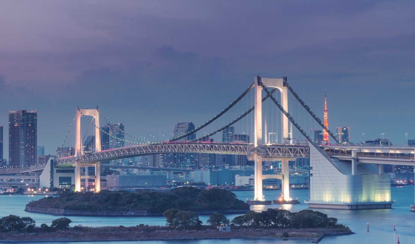 Walk Accross Rainbow Bridge - Fun Things To Do In Tokyo