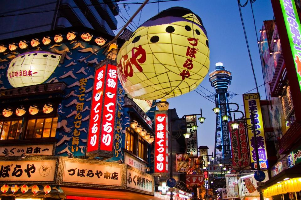 A Magical Evening in Osaka: Private City Tour - Evening Experience