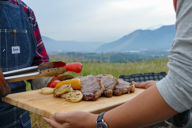 Aka Beef Barbecue" to Enjoy in the Superb View of Aso - Menu Selections