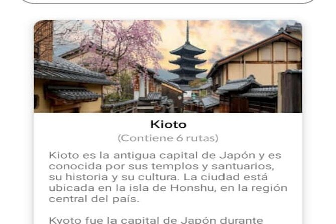 Audio Guide App Japan Tokyo Kyoto Takayama Kanazawa Nikko and Others - Booking Process