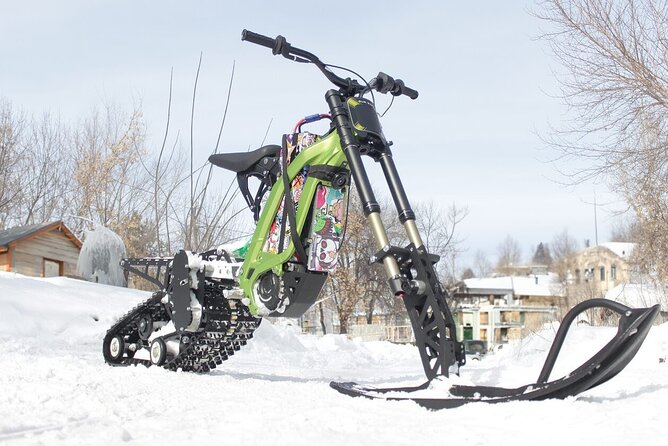 EV Snow Bike Riding Experience - Accessibility and Health Considerations