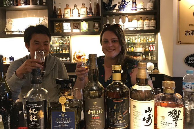 Japanese Whiskey Tasting; Relaxed and Educational in the Bar - Bar Setting: Relaxed Learning Environment