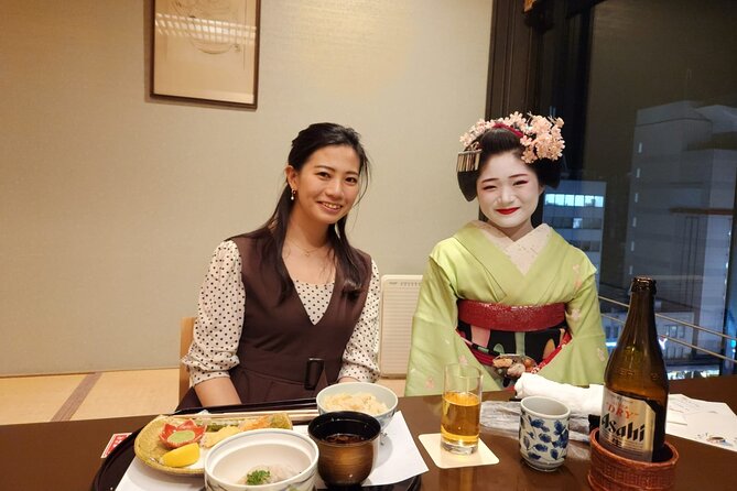 Kyoto Kimono Rental Experience and Maiko Dinner Show - Maiko Transformation