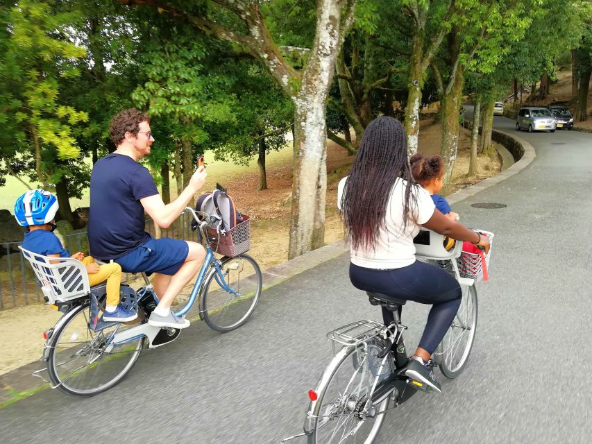 Nara: Nara Park Private Family Bike Tour With Lunch - Experience Highlights