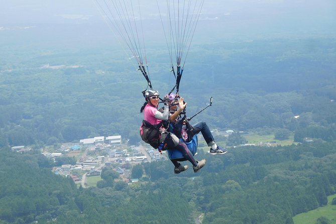 Paragliding in Tandem Style Over Mount Fuji - Inclusions