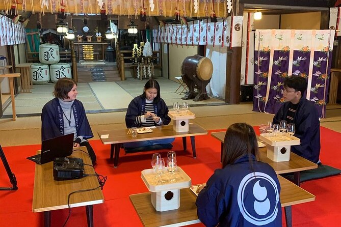 Private Sacred Sake Tasting Inside a Shrine - Sample Menu