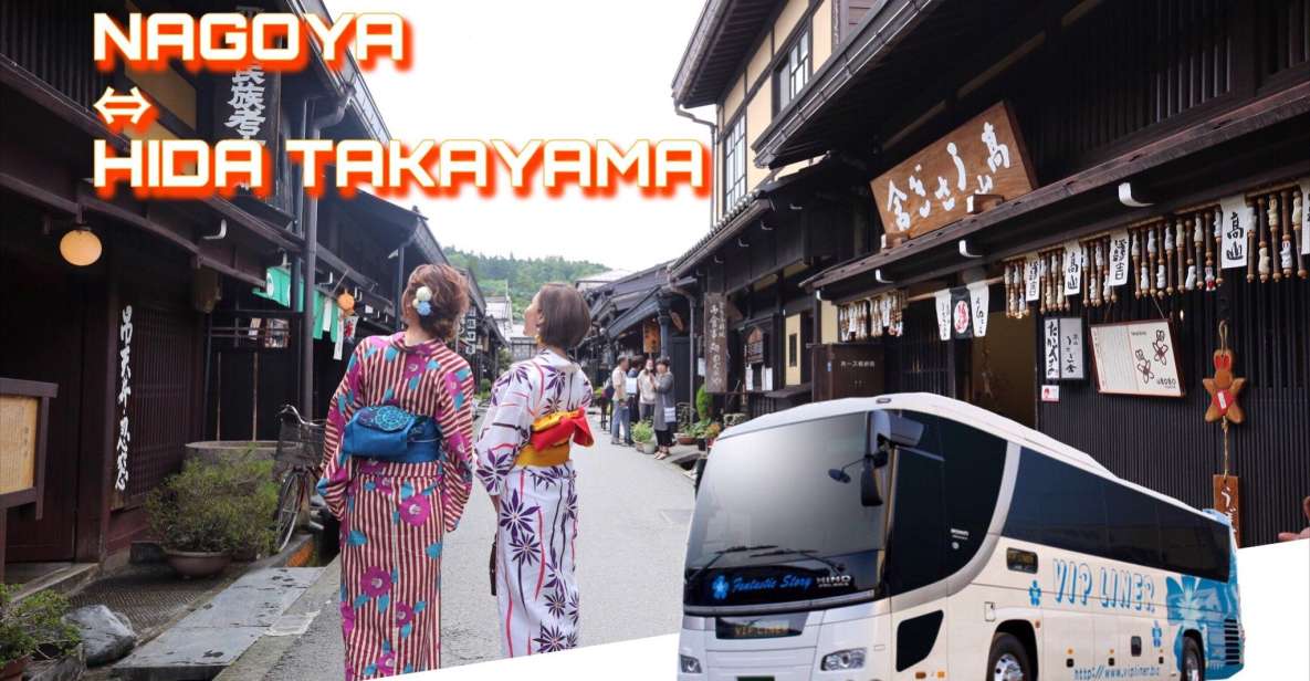 Round Trip Bus Tour From Nagoya to Takayama - Experience Highlights