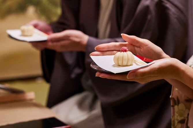 Sweets Making & Kimono Tea Ceremony Gion Kiyomizu - Seasonal Shapes and Characters