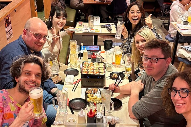 Takoyaki Party & Shinjuku Night Tour in Tokyo ※Unlimited Drinks - Private Tour and Activity Details
