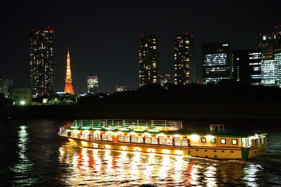Tokyo Bay: Traditional Japanese Yakatabune Dinner Cruise - Experience