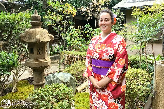 Traditional Tea Ceremony Wearing a Kimono in Kyoto MAIKOYA - Exploring the Art of Matcha Tea in a Kyoto Tea Ceremony
