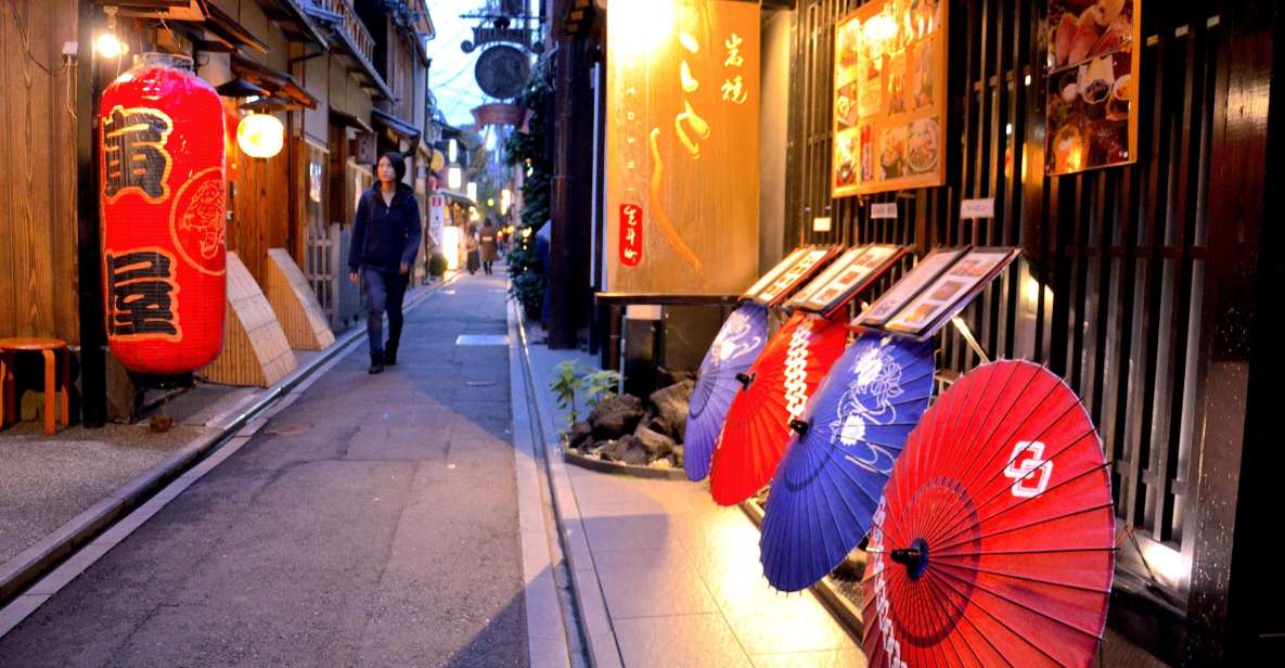 Kyoto: Casual Pontocho Evening Food Tour - Full Description