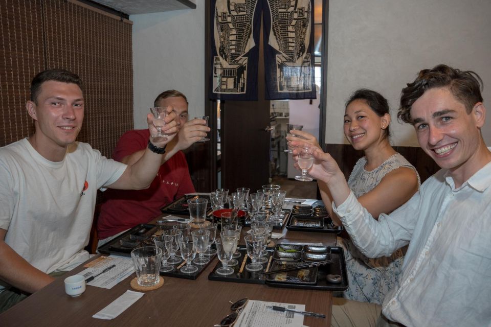 Kyoto: Insider Sake Brewery Tour With Sake and Food Pairing - Sake Tasting With an Expert