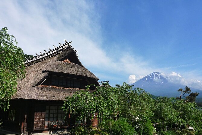 Mt Fuji Japanese Crafts Village and Lakeside Bike Tour - Meeting and Pickup Details