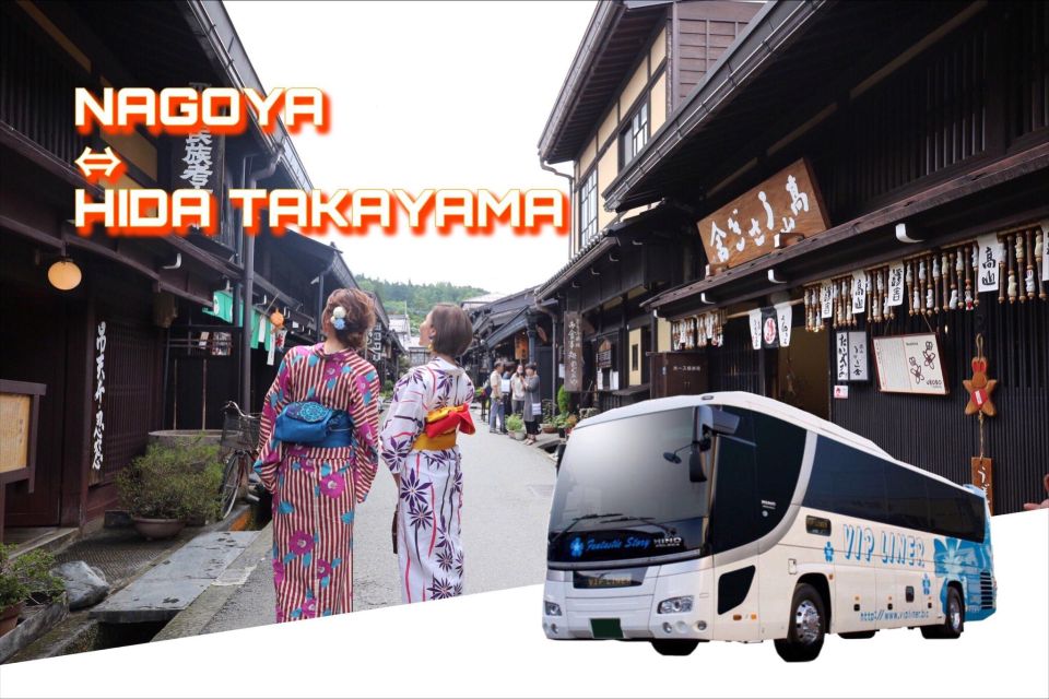 Round Trip Bus Tour From Nagoya to Takayama - Onboard Facilities