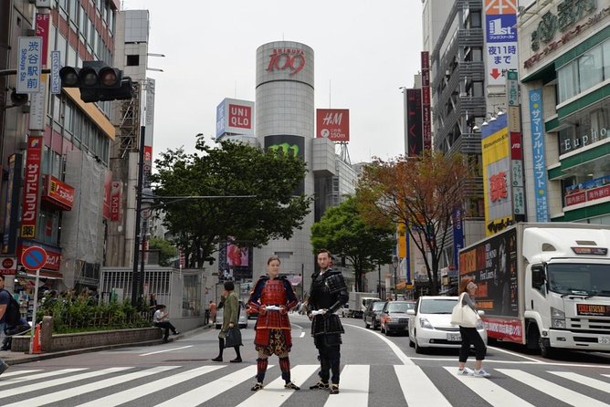 Samurai Photo Shooting at Street in Shibuya - What to Expect