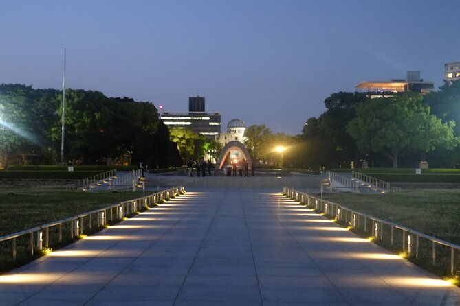 Sunset Walking Tour at Peace Park in Hiroshima - Meeting and Pickup