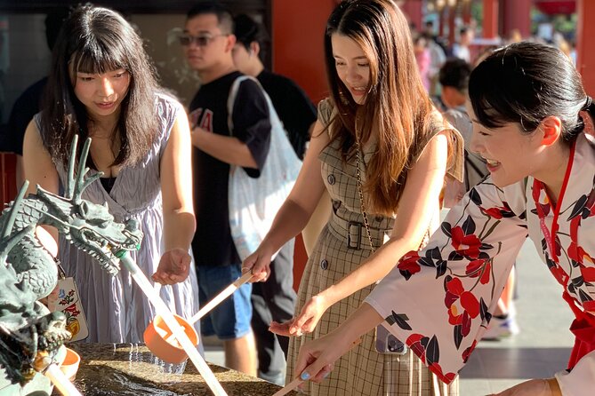 Tokyo Asakusa Tour and Shrine Maiden Ceremonial Dance Experience - Meeting Point and Pickup Information