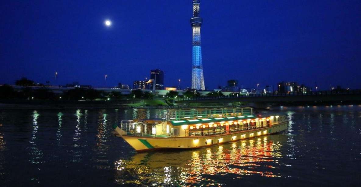 Tokyo Bay: Traditional Japanese Yakatabune Dinner Cruise - Inclusions