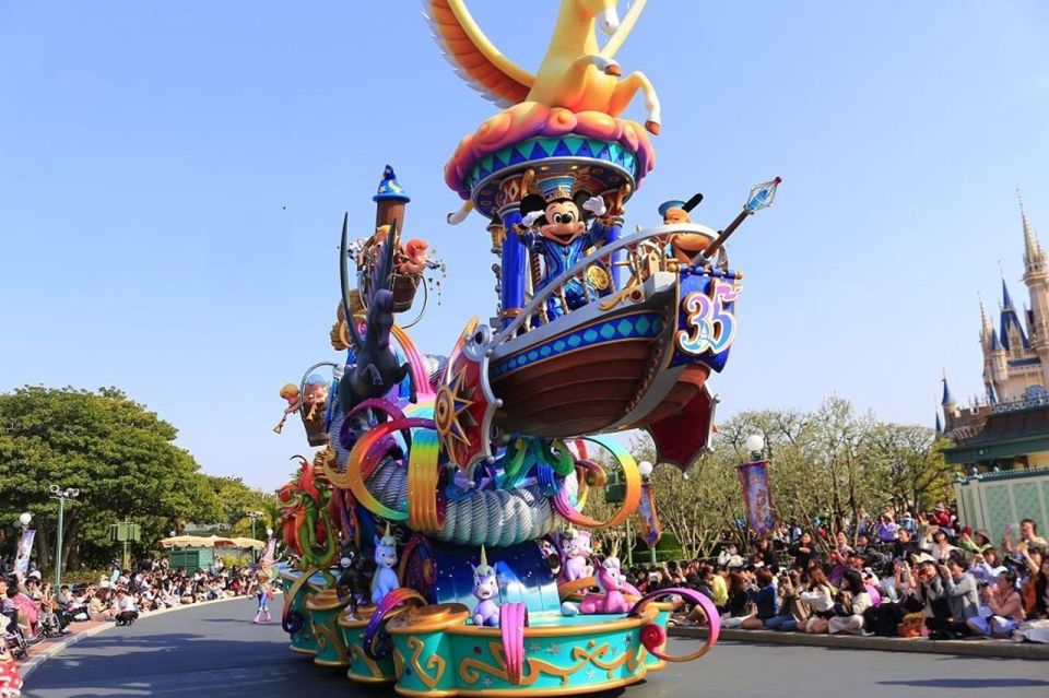 Tokyo Disneyland/DisneySea Entry Pass & Shared Transfer - Highlights