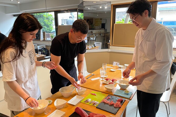 2-Hour Tuna Cutting and Sushi Small Group Workshop in Sendagi - The Sum Up