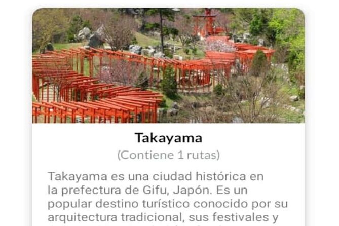 Audio Guide App Japan Tokyo Kyoto Takayama Kanazawa Nikko and Others - Meeting and Pickup