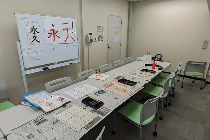 Calligraphy Experience at Ginza and Tsukiji Area - Cancellation Policy