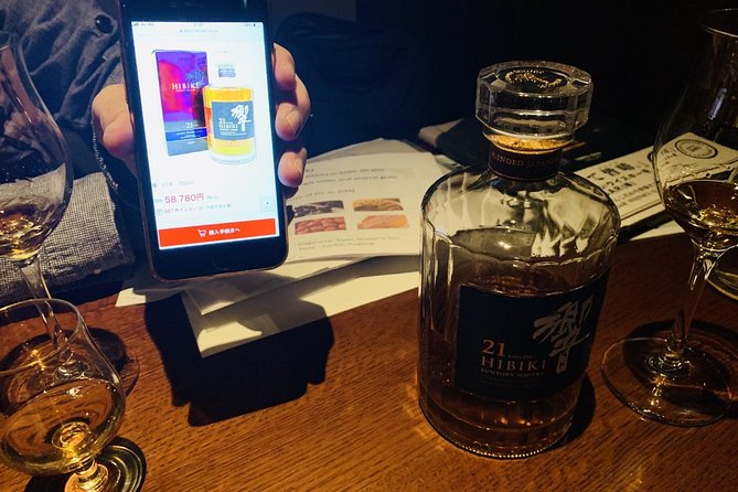 Japanese Whisky Tasting Experience at Local Bar in Tokyo - Additional Information