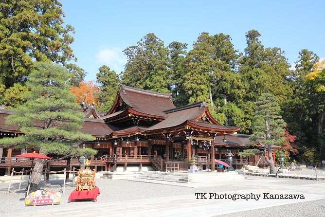 Shiga Tourphotoshoot by Photographer Oneway From Kanazawa to Nagoya/Kyoto/Osaka - Flexibility and Reservation