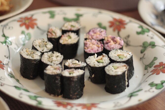 Small Group Sushi Roll and Tempura Cooking Class in Nakano - Additional Information