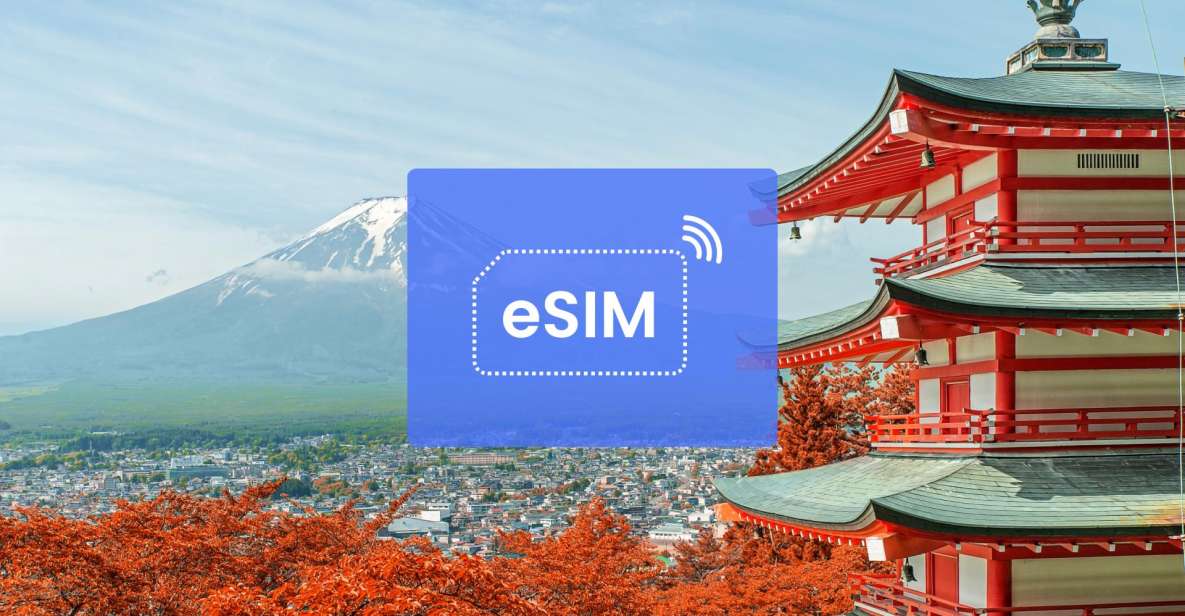Tokyo: Japan/ Asia Esim Roaming Mobile Data Plan - Convenient Data Plan Options and Coverage