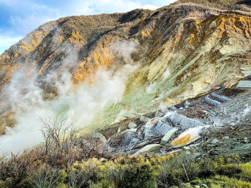 From Tokyo: Hakone, Owakudani, & Lake Kawaguchi Day Tour - Owakudani and Black Eggs