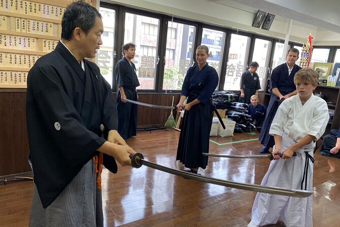Iaido Experience in Tokyo - Schedule