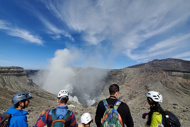 Private E-Mtb Guided Cycling Around Mt. Aso Volcano & Grasslands - Historical and Cultural Information