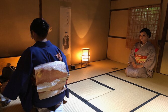 Private Tea Ceremony and Sake Tasting in Kyoto Samurai House - Tea Ceremony in Authentic Tea Room