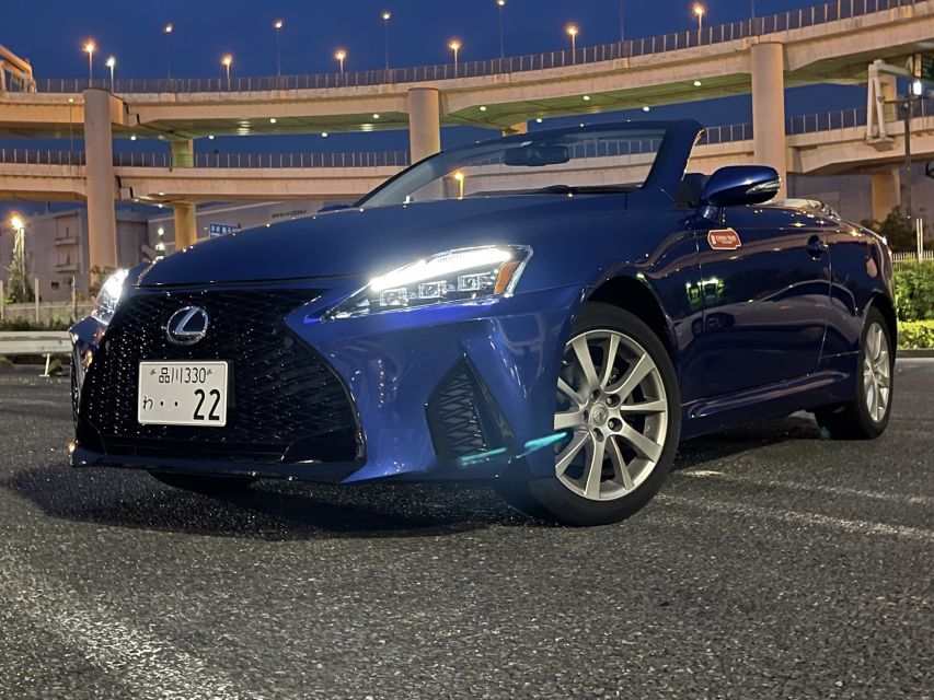 Tokyo: Convertible Lexus Car Enthusiast City Tour - Booking Information