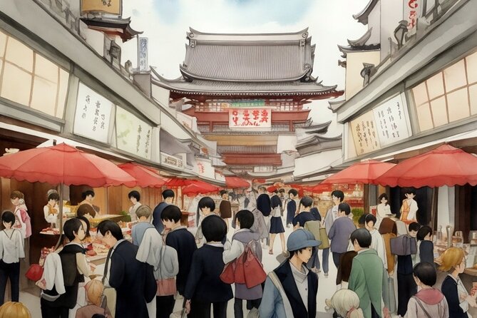 1-Hour Audio Guided Tour in Asakusa Tokyo - Audio Guide App Download