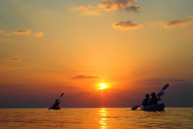 [Okinawa Miyako] [Evening] Twilight in the Sea of Silence... Sunset SUP / Canoe - The Sum Up