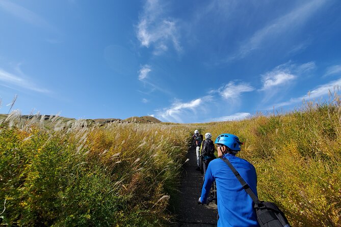 Private E-Mtb Guided Cycling Around Mt. Aso Volcano & Grasslands - Tour Guides Expertise